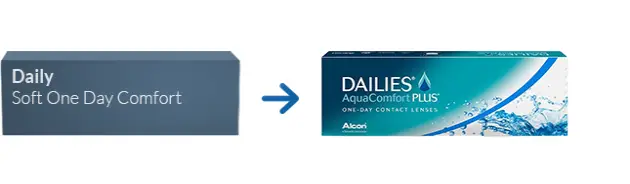 Lentes de Contacto Daily Soft One Day Comfort