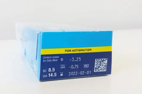 Ler a prescrição de Lentes de Contacto