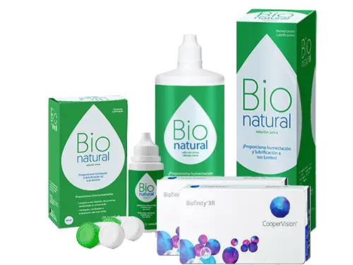 Lentes de Contato Biofinity XR + BioNatural - Packs