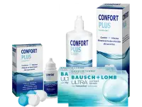 Lentes de Contato Bausch+Lomb ULTRA + Confort Plus - Packs