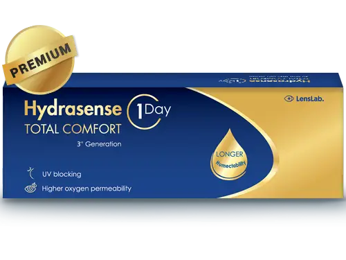 Vantagens de usar Lentes de Contacto Diárias Hydrasense 1Day Total Comfort