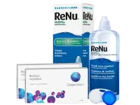 Lentes de Contato Biofinity Multifocal + Renu Multiplus - Packs