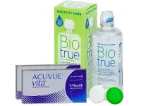 Lentes de Contato Acuvue Vita + Biotrue - Packs
