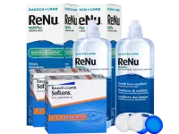 Lentes de Contato Soflens Toric + Renu Multiplus - Packs