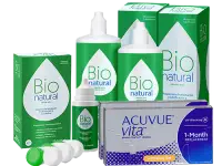 Lentes de Contato Acuvue Vita for Astigmatism + BioNatural - Packs