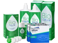 Lentes de Contato Soflens 38 + BioNatural - Packs