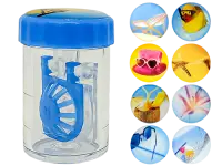 Estojo Barril Softpac Verão Acessório Lentes de Contacto