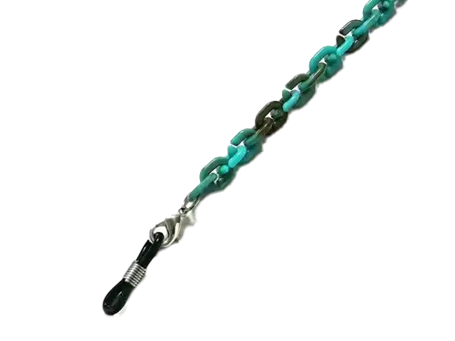 Corrente Acrílica Silicone Acessório Lentes de Contacto